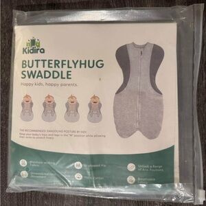 Gray Butterflyhug Swaddle